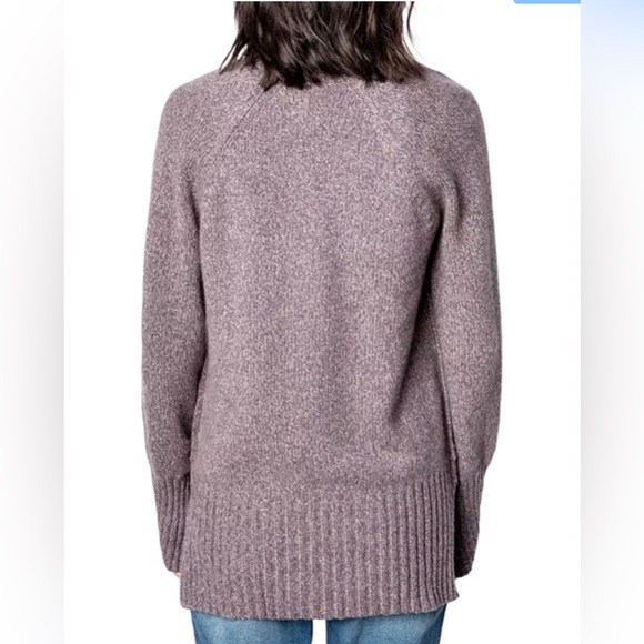 Zadig & Voltaire Womens Taylor 100% Cashmere V Neck Sweater. Small. EUC. - Picture 3 of 13